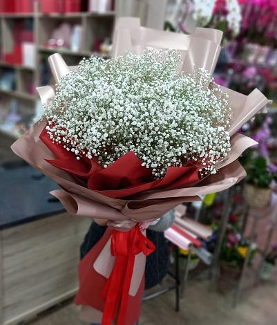 Букет цветов из: Гипсофила в Зайцеве